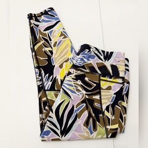 Sweaty Betty Power 7/8 Floral Leaf Print Leggings - L
